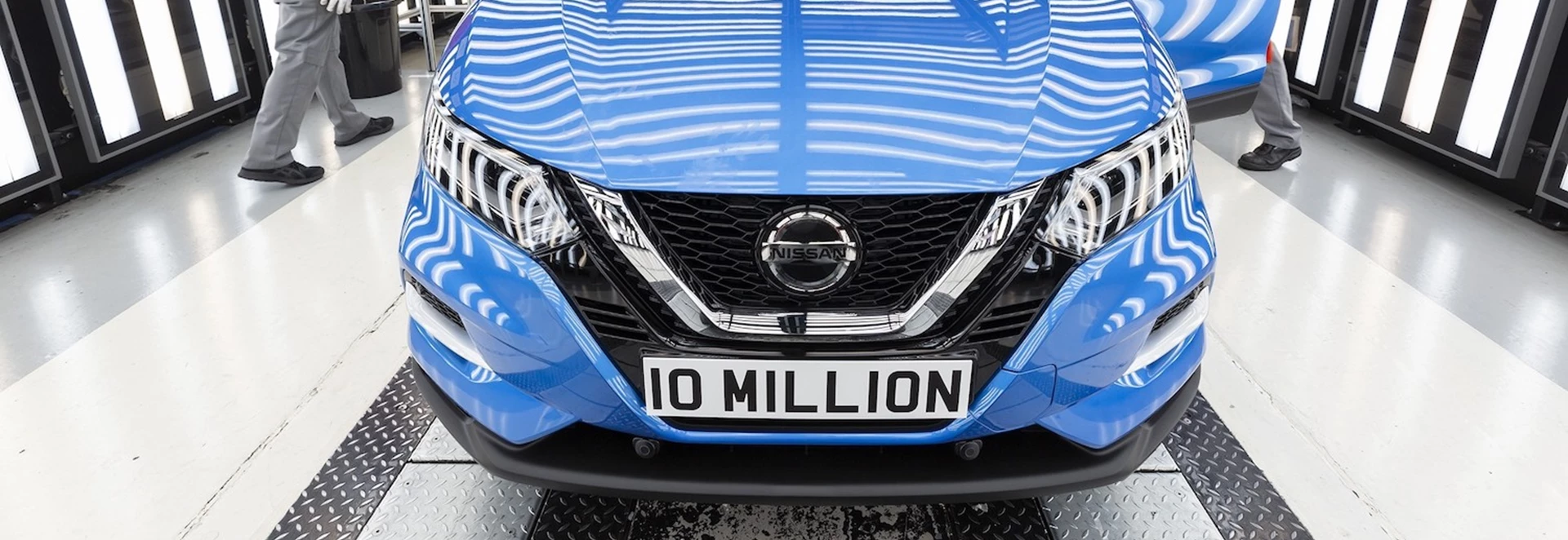 Nissan builds 10 millionth vehicle at Sunderland plant